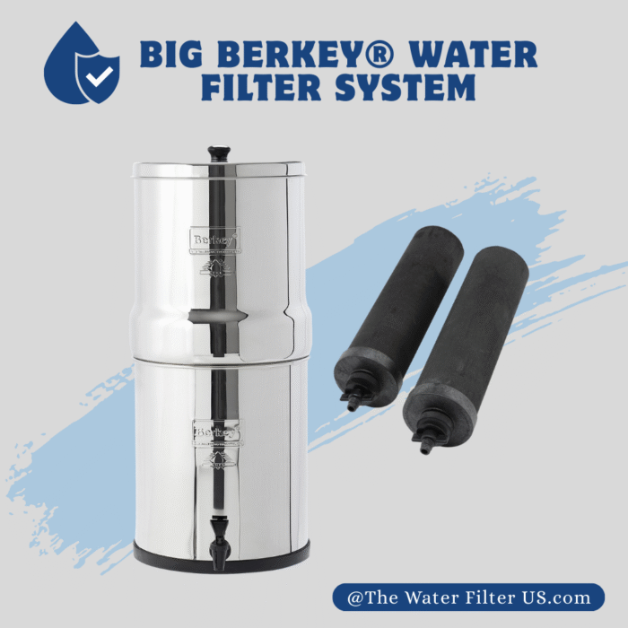 Big berkey water filter system - 2.25 gallons